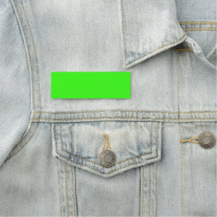 Neon Green ID Tag – Customizable