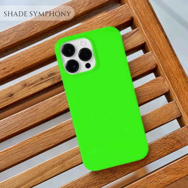 Neon Green One of Best Solid Green Shades Case-Mate iPhone Case (solid plain green samsung iphone cases
)