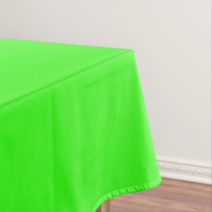 Neon Green Solid Color  Tablecloth