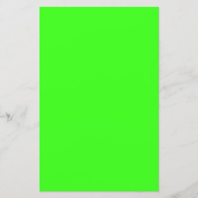 Neon Green Solid Colour (Front)