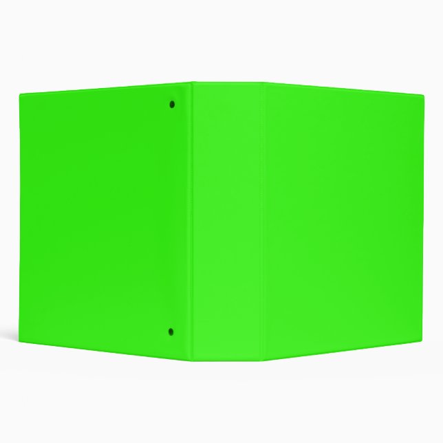 Neon Green Solid Colour | Classic Binder (Background)