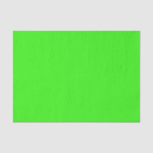 Neon Green Solid Colour Tissue Paper