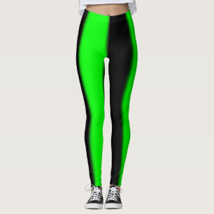 Neon Green Surge  Leggings