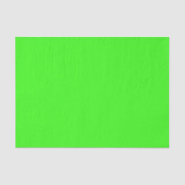 Neon Green Tissue Paper (Front)