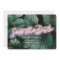 Neon Greenery Modern Tropical Save the Date