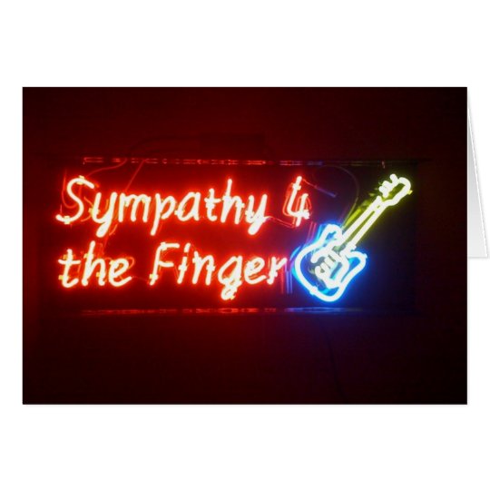 Neon Greeting Card