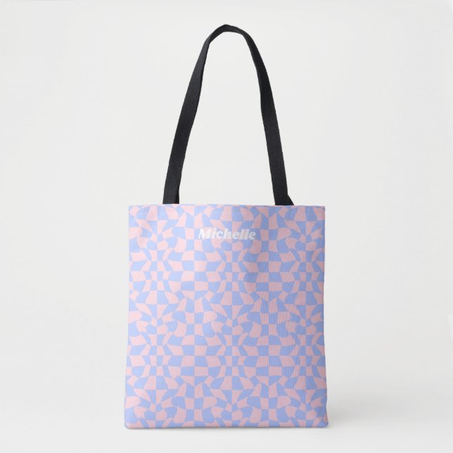 Neon Groovy Disco Tote Bag (Front)