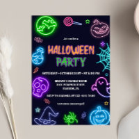 Neon Halloween Party