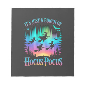 Neon Halloween Witches Png Notepad
