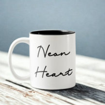Neon Heart - Retro Love Quote