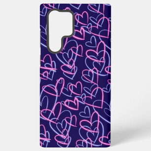 Neon Hearts Samsung Galaxy Case