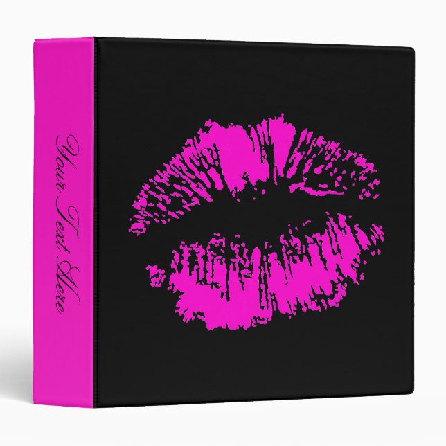 Neon Kiss Binder (Front/Spine)
