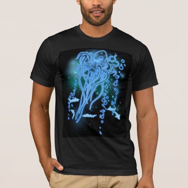 Neon Kraken T-Shirt (Front)