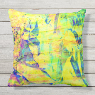 Neon Krush Outdoor Pillow