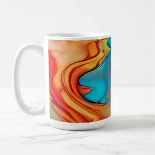 Neon Lava Flow Mug