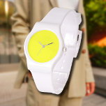 Neon Lemon Solid Colour | Classic Watch<br><div class="desc">Neon Lemon - Introducing the timeless allure of the Solid Colour Design: a captivating blend of classic form and elegant simplicity. This design is a celebration of the power and beauty found in a single, striking hue. Exuding sophistication, the solid colour design embraces the essence of minimalism, making it a...</div>