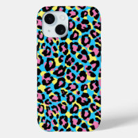 Neon Leopard Spots Pattern
