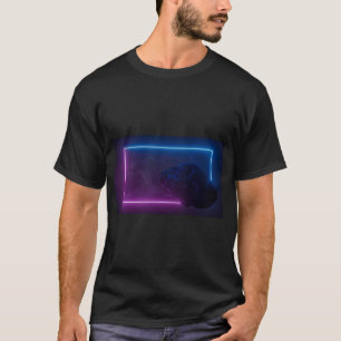 Neon light stone T-Shirt