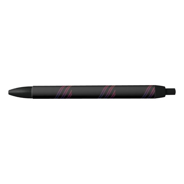 Neon Lights Black Ink Pen (Front)