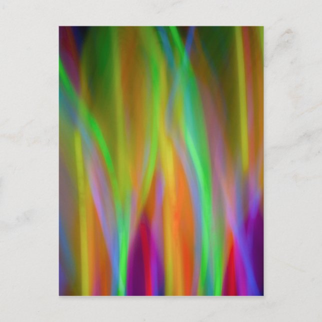 Neon Lights - blank card (Front)