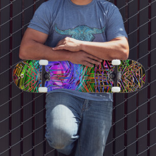 Neon Lights Dd Brand Skateboard
