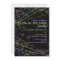 Neon Lights Glow in the Dark Party Invitation