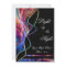 Neon Lights High School Prom Party Invitations