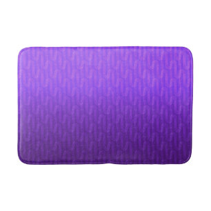 Neon lilac gradient. bath mat