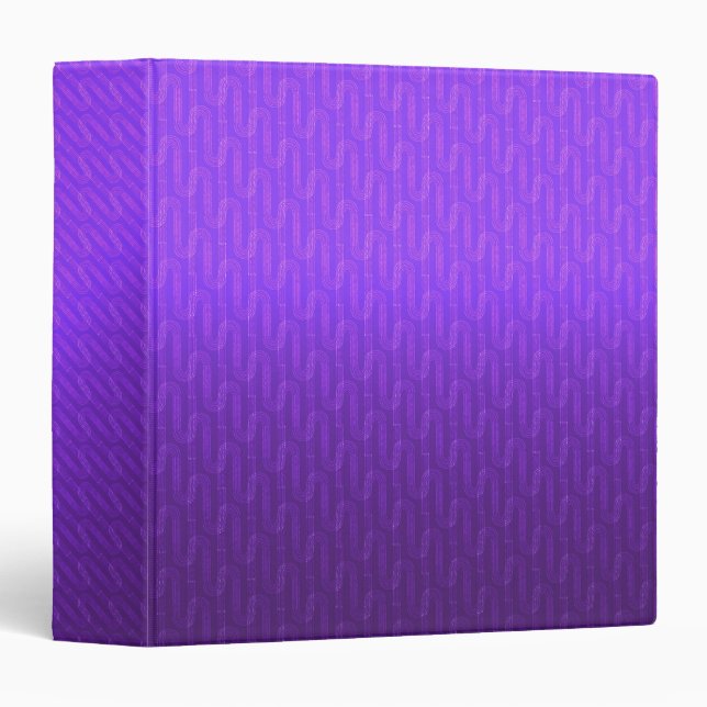Neon lilac gradient.  binder (Front/Spine)