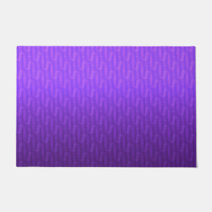 Neon lilac gradient.  doormat