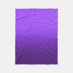 Neon lilac gradient. fleece blanket