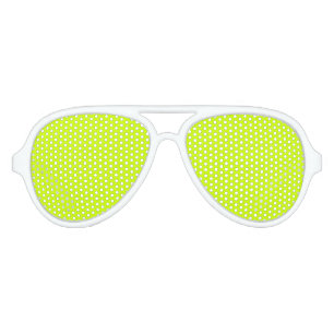 Neon Lime Yellow Solid Colour   Classic   Elegant Aviator Sunglasses