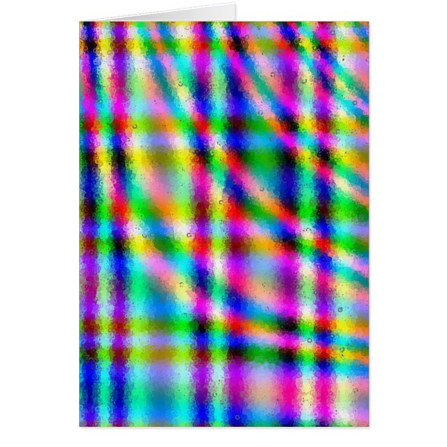 Neon Lines and Circles Abstract (Front)