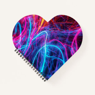 Neon Lines Notebook