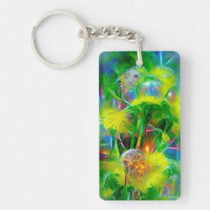 Neon Llow Dandelions dans Dream Garden