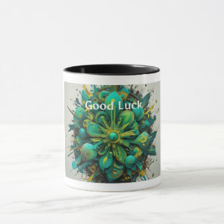 Neon Lucky Colour Burst Good Luck Mug