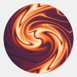 Neon Marbling Sticker