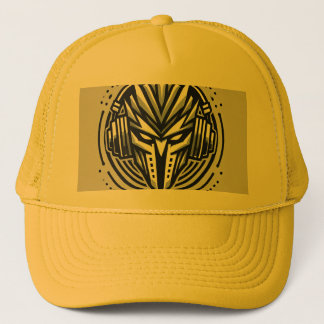 "Neon Mask Vibes: DJ Persona Logo". Trucker Hat