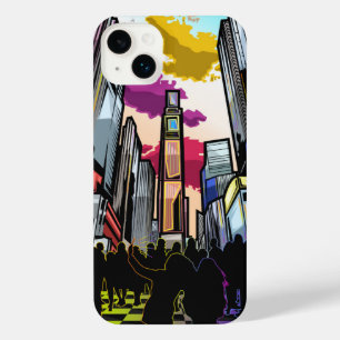 Neon Metropolis iPhone 14 Plus Case