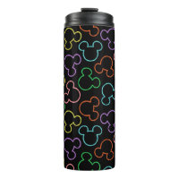 Neon Mickey Mouse Icon Toss Pattern