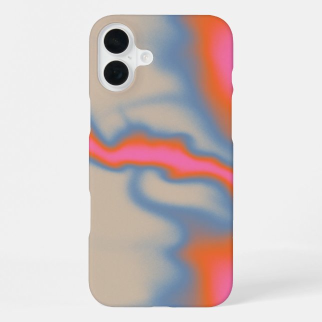 Neon Mirage iPhone Case (Back)