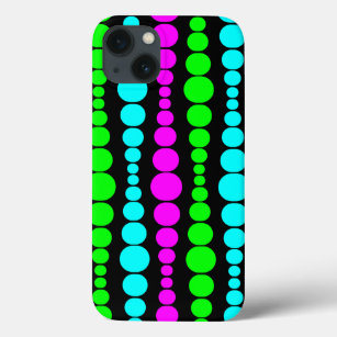 Neon Modern Rectangles  iPhone 13 Case