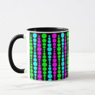 Neon Modern Rectangles Mug