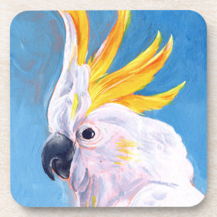 Neon Mohawk - Cockatoo Coaster