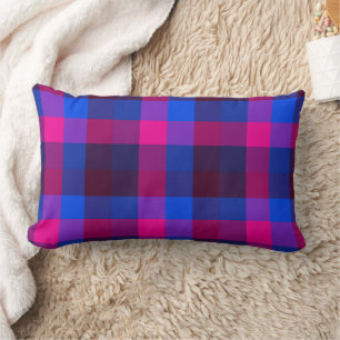 Neon mosaic fusion lumbar pillow