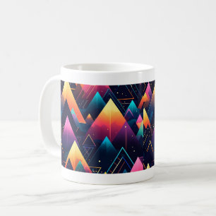 Neon Mountains Mug