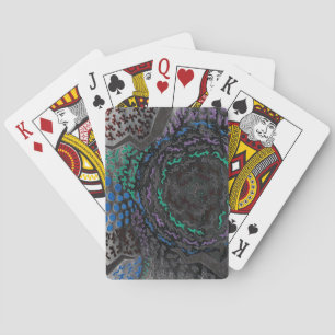 Neon Nightmare Playing Cards