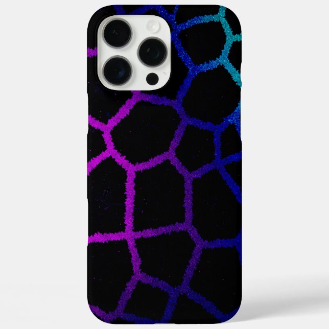 Neon Noir Giraffe Case-Mate iPhone Case (Back)