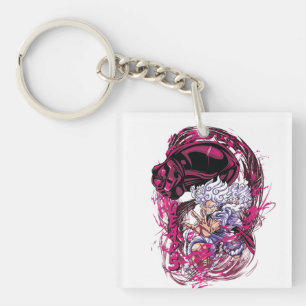 Neon One Piece Keychain