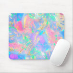 neon opal mouse pad<br><div class="desc">opal stone background mouse pad</div>